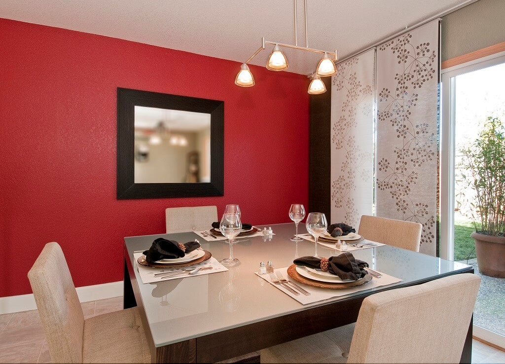 A bright red dining room feature wall may not be the feature you dreamed of..... Want to know how to paint over a dark wall - and not mess it up?  
